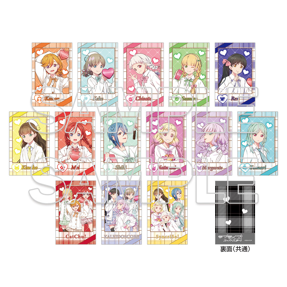 [※Blind](Goods - Bromide) Love Live! Superstar!! Tradable Photo Card Ver. Valentine 2025