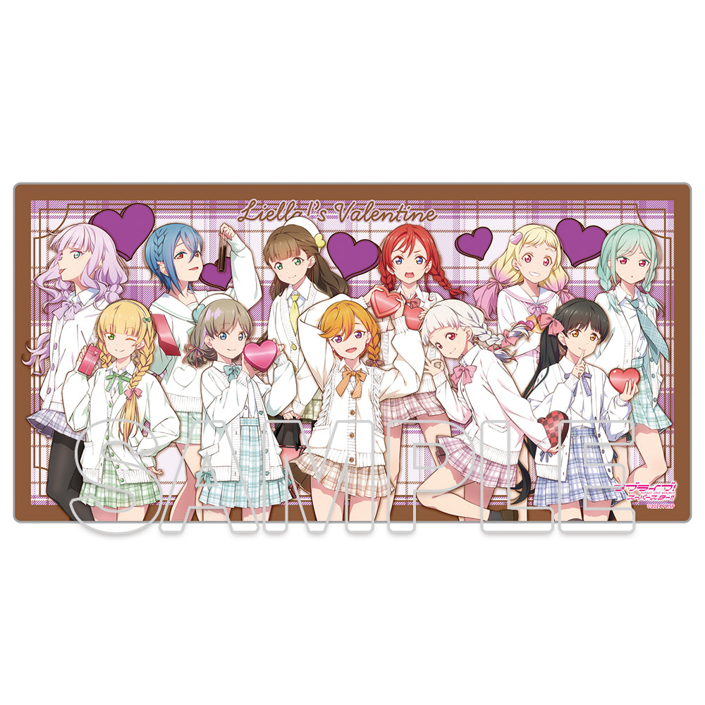 (Goods - Desk Mat) Love Live! Superstar!! Desk Mat Ver. Valentine 2025