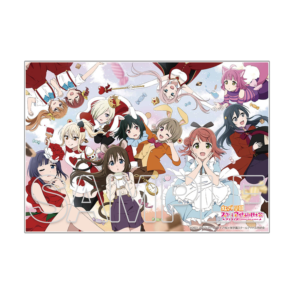 (Goods - Stand Pop) Love Live! Series Love Live! Nijigasaki High School Idol Club Acrylic Stand Ver. Rainbow-Colored Tea Time