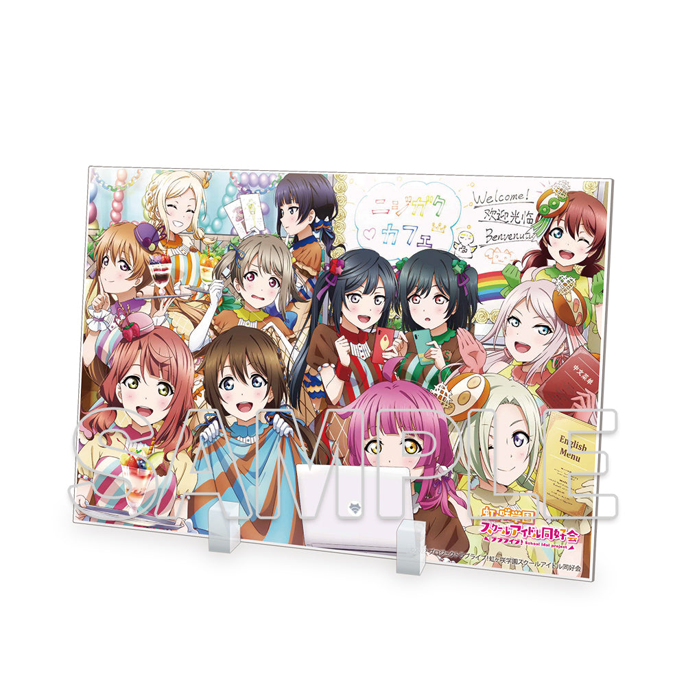 (Goods - Stand Pop) Love Live! Series Love Live! Nijigasaki High School Idol Club Acrylic Stand Ver. Parfait Project