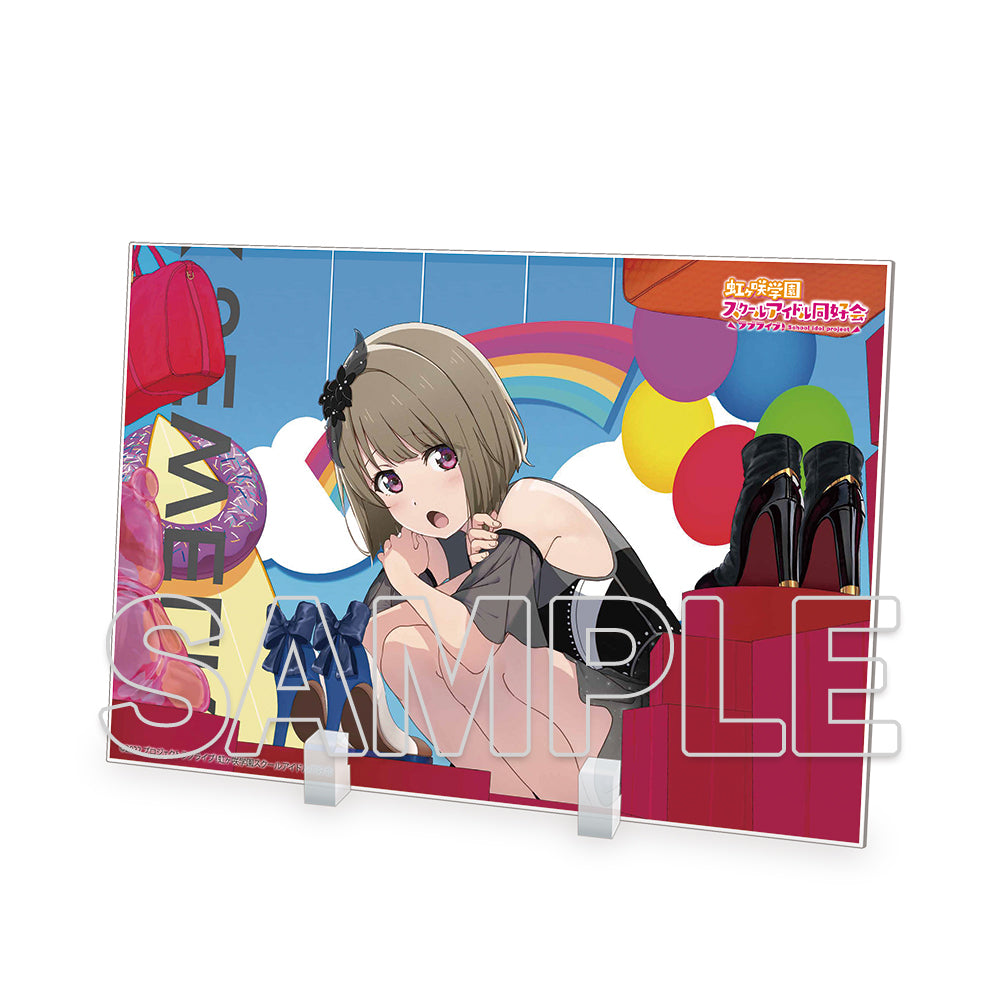 (Goods - Stand Pop) Love Live! Series Love Live! Nijigasaki High School Idol Club Acrylic Stand Kasumi Nakasu Ver. Senobi Shitatte