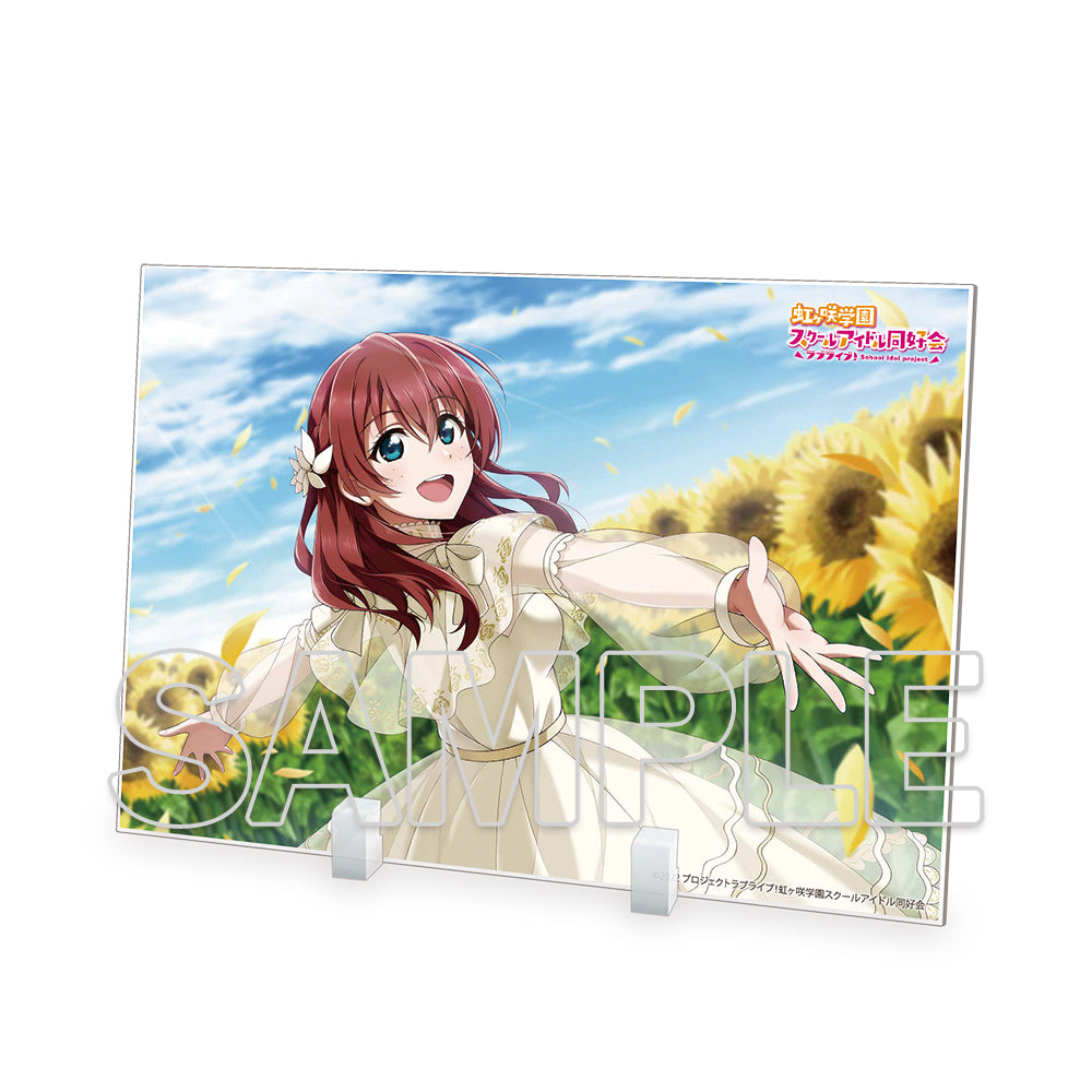 (Goods - Stand Pop) Love Live! Series Love Live! Nijigasaki High School Idol Club Acrylic Stand Emma Verde Ver. Koisuru Sunflower