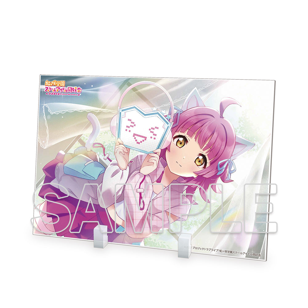 (Goods - Stand Pop) Love Live! Series Love Live! Nijigasaki High School Idol Club Acrylic Stand Rina Tennoji Ver. Watashi wa Magnet