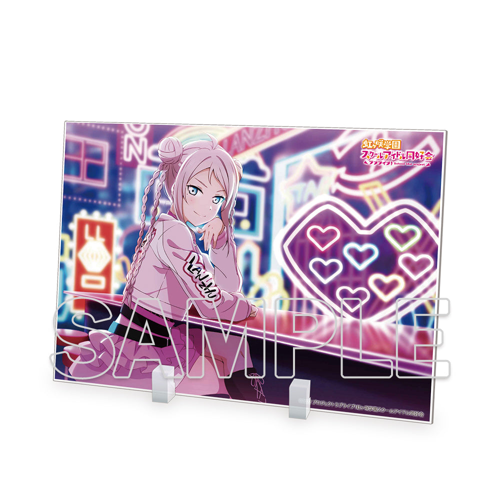 (Goods - Stand Pop) Love Live! Series Love Live! Nijigasaki High School Idol Club Acrylic Stand Lanzhu Zhong Ver. 5201314