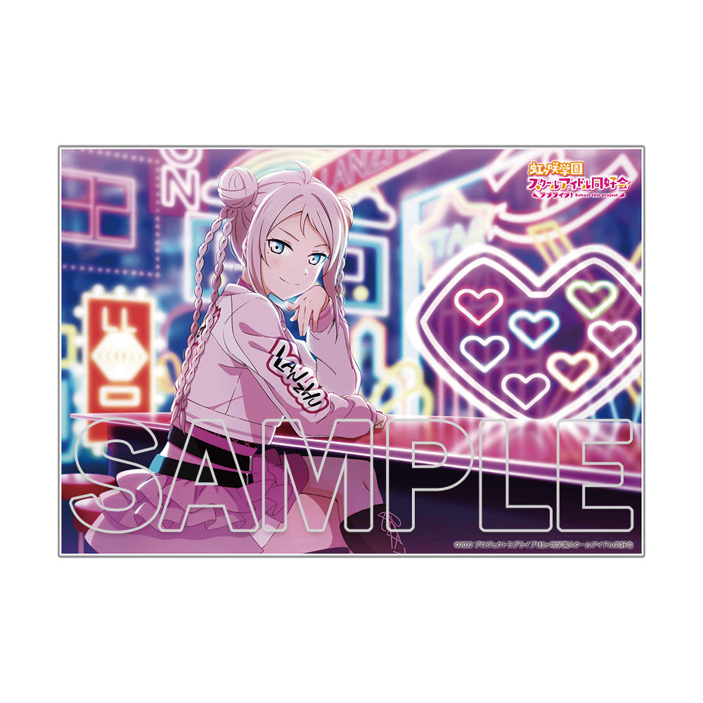 (Goods - Stand Pop) Love Live! Series Love Live! Nijigasaki High School Idol Club Acrylic Stand Lanzhu Zhong Ver. 5201314