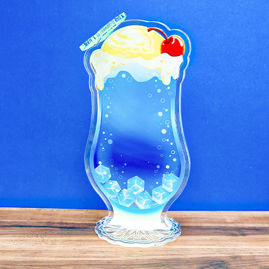 (Goods - Stand Pop Cover) One Of Those Things to Put Your Fave In - Grande - Ice Cream Float: Blue