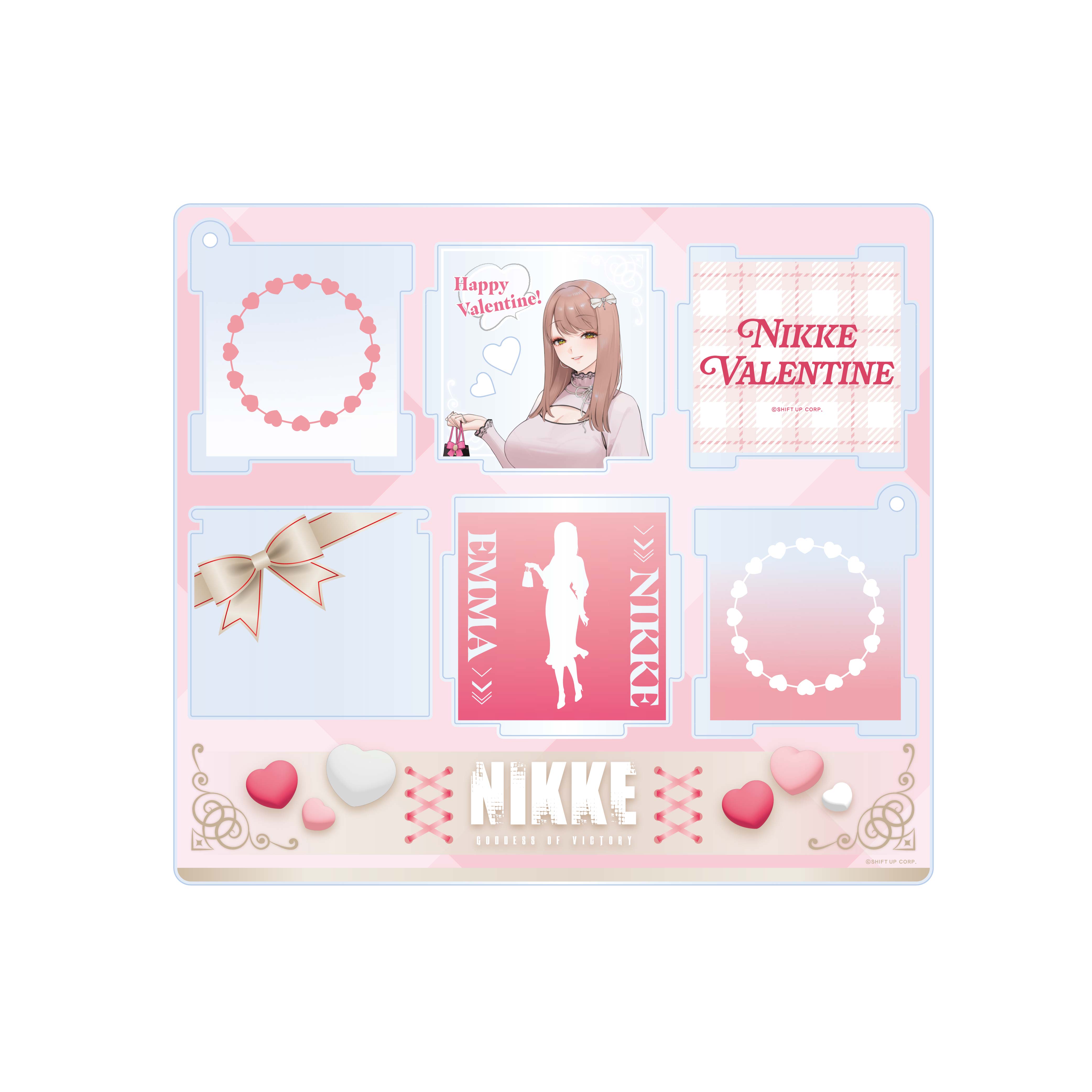 (Goods - Acrylic Box) GODDESS OF VICTORY: NIKKE Assemble Acrylic Box Emma Valentine 2024 Ver.