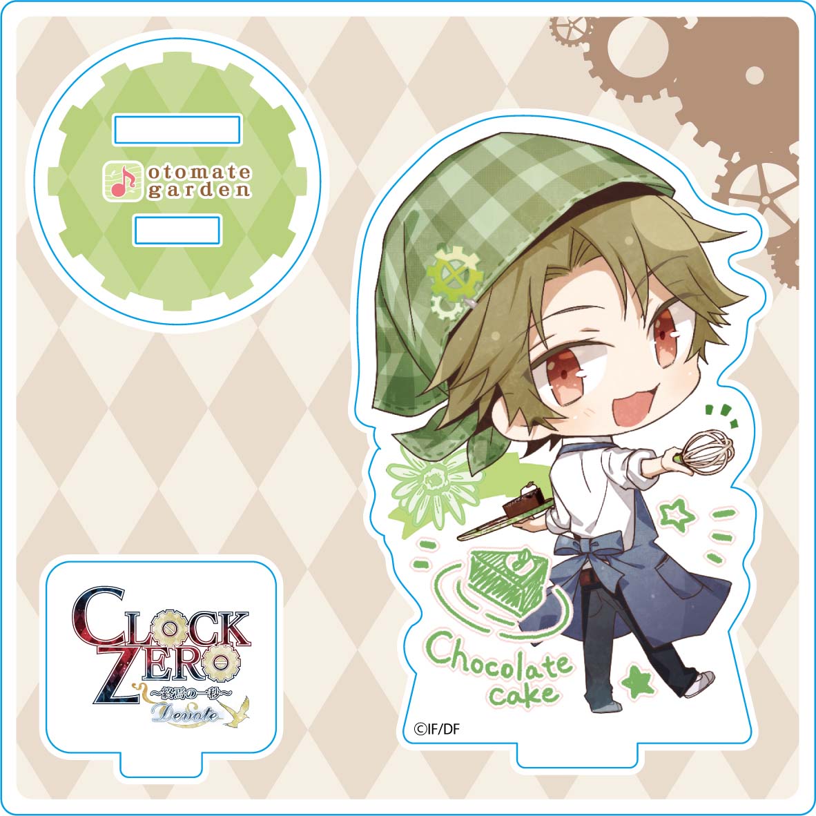 (Goods - Acrylic Stand) Otomate Garden Chibi Character Acrylic Stand 2023_184 Nakaba Hanabusa (CLOCK ZERO)