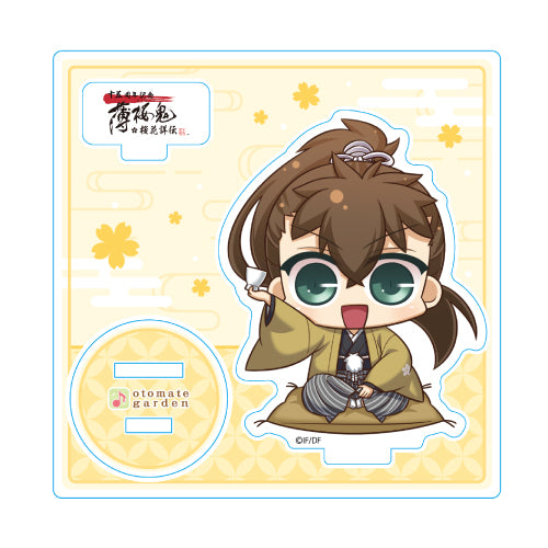 (Goods - Stand Pop) Otomate Garden Mini Chara Acrylic Stand 2023_217 Hakuoki 15th Anniversary Heisuke Toudou