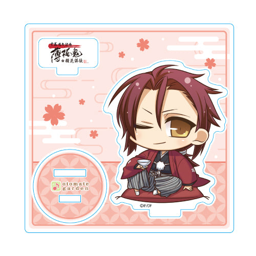 (Goods - Stand Pop) Otomate Garden Mini Chara Acrylic Stand 2023_218 Hakuoki 15th Anniversary Sanosuke Harada