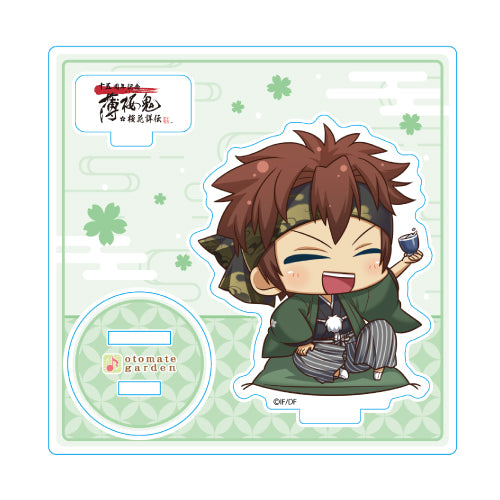 (Goods - Stand Pop) Otomate Garden Mini Chara Acrylic Stand 2023_220 Hakuoki 15th Anniversary Shinpachi Nagakura