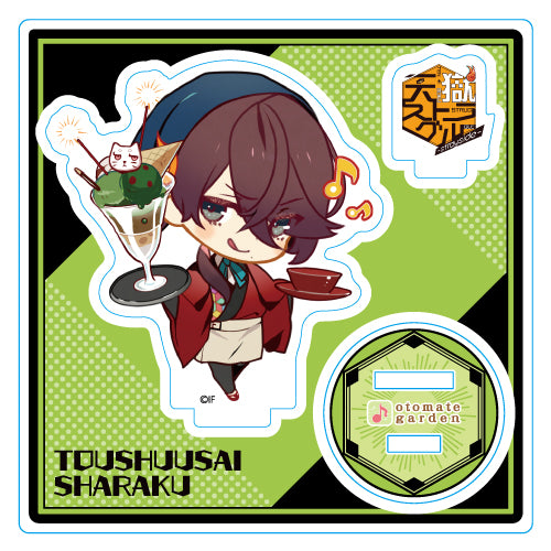 (Goods - Stand Pop) Otomate Garden Mini Chara Acrylic Stand 2023_229 Tengoku Struggle Sharaku Toushuusai