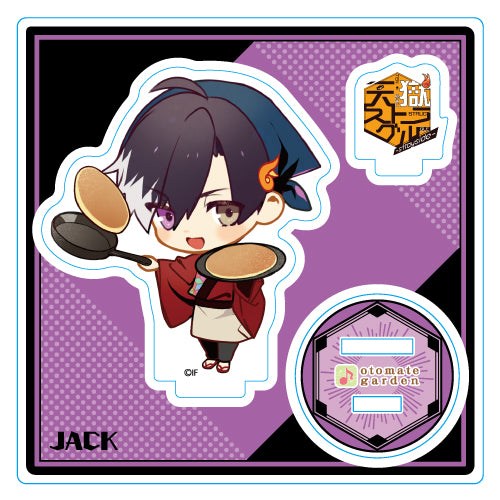 (Goods - Stand Pop) Otomate Garden Mini Chara Acrylic Stand 2023_231 Tengoku Struggle JacK