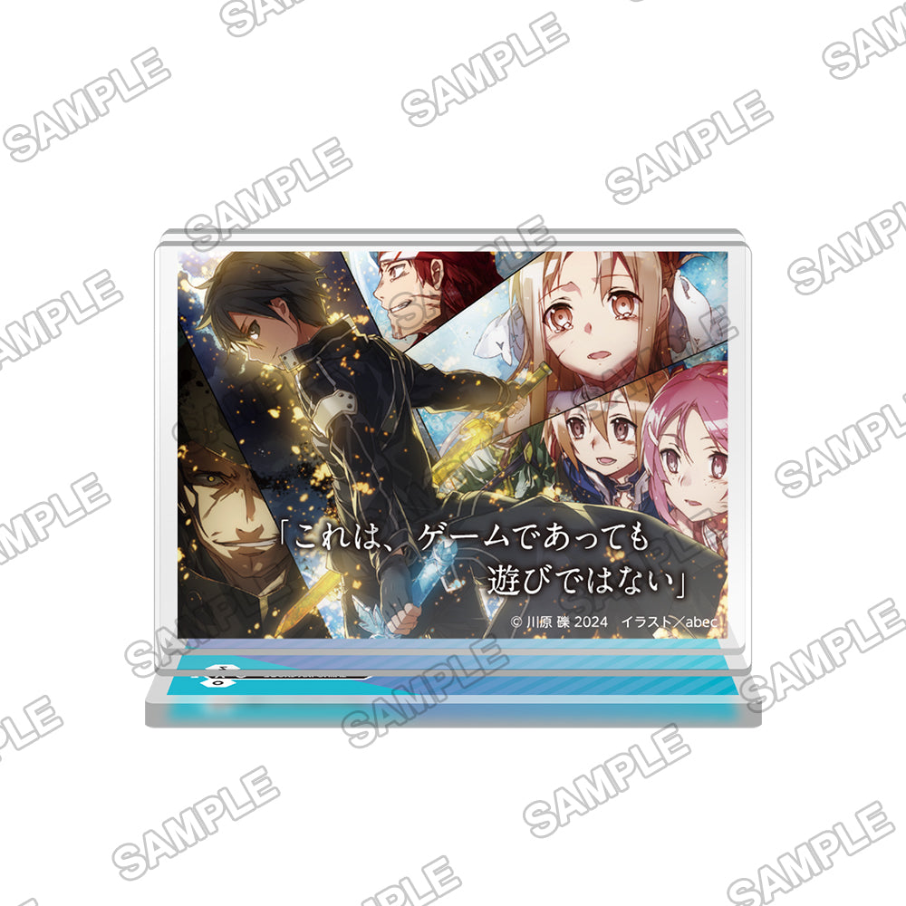 (Goods - Stand Pop) Sword Art Online Famous Line Acrylic Stand