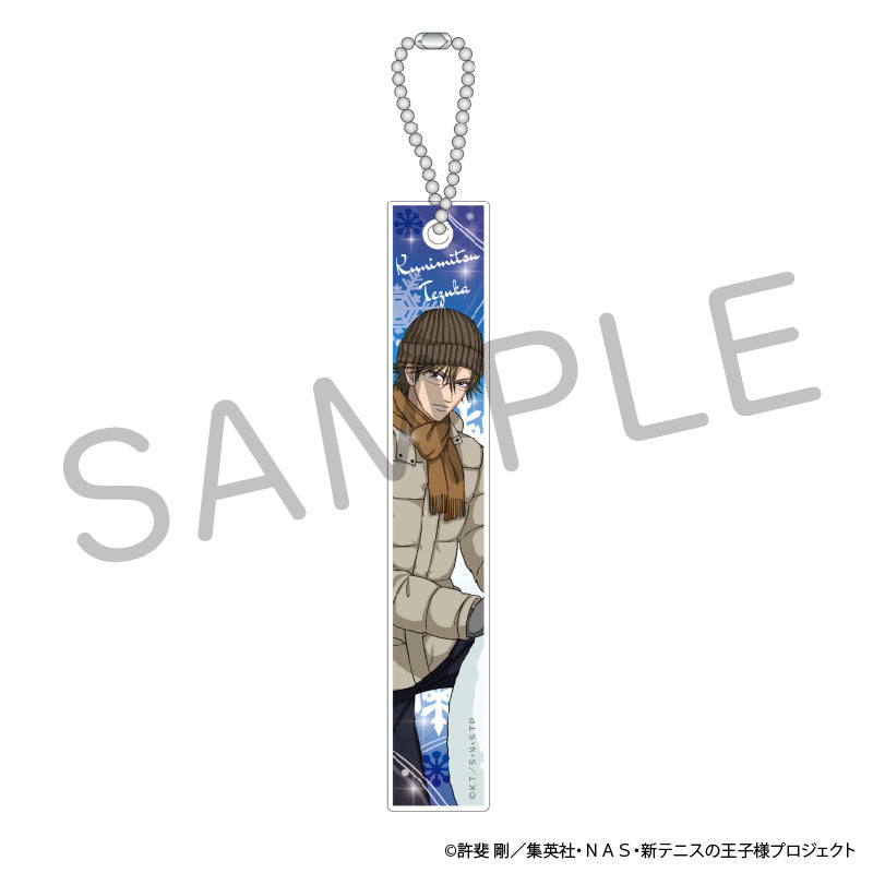 (Goods - Key Chain) The Prince of Tennis II Acrylic Bar Keychain - Playing in Snow Ver. - Kunimitsu Tezuka [Jump Festa 2025]