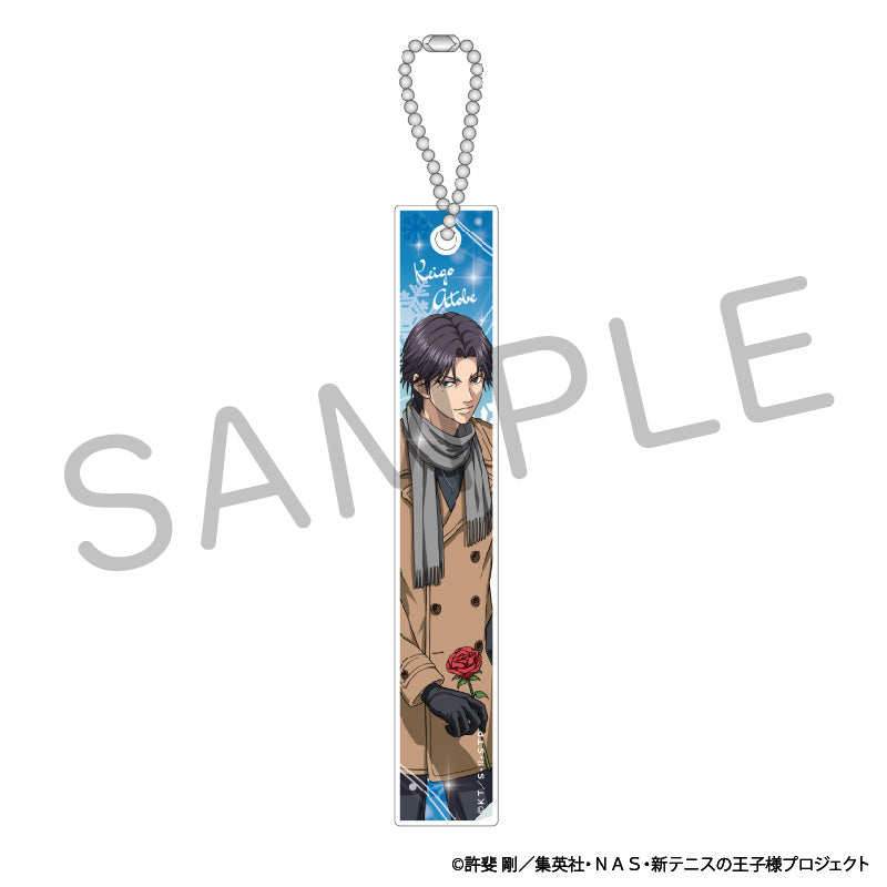 (Goods - Key Chain) The Prince of Tennis II Acrylic Bar Keychain - Playing in Snow Ver. - Keigo Atobe [Jump Festa 2025]