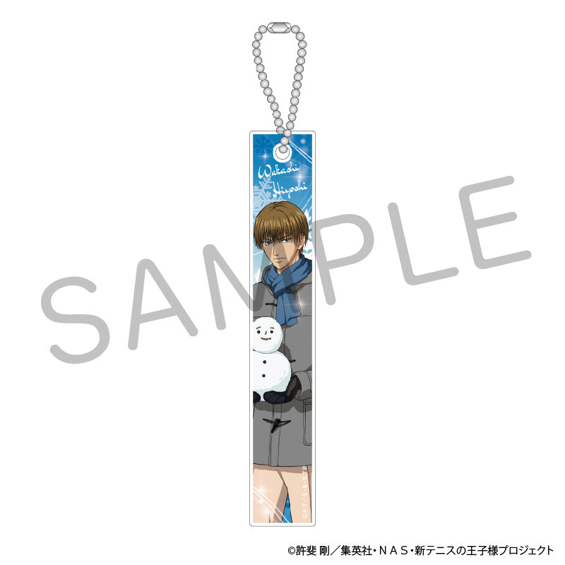 (Goods - Key Chain) The Prince of Tennis II Acrylic Bar Keychain - Playing in Snow Ver. - Wakashi Hiyoshi [Jump Festa 2025]