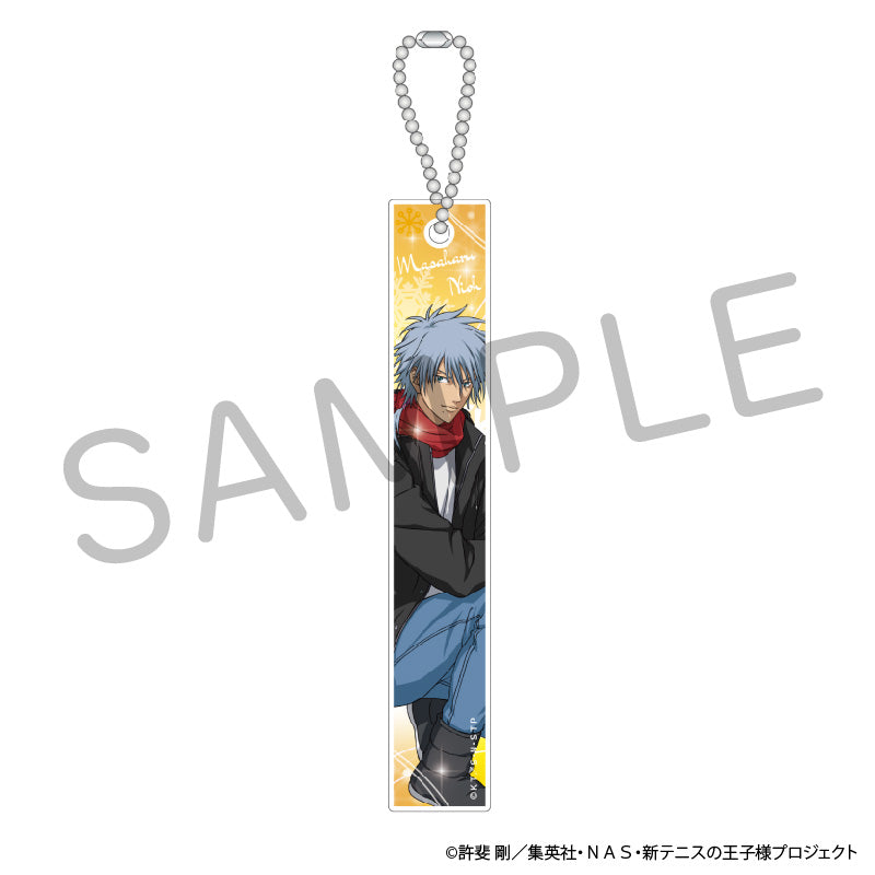 (Goods - Key Chain) The Prince of Tennis II Acrylic Bar Keychain - Playing in Snow Ver. - Masaharu Nioh [Jump Festa 2025]