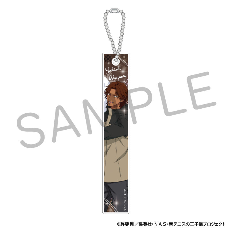 (Goods - Key Chain) The Prince of Tennis II Acrylic Bar Keychain - Playing in Snow Ver. - Yoshiroh Akazawa [Jump Festa 2025]