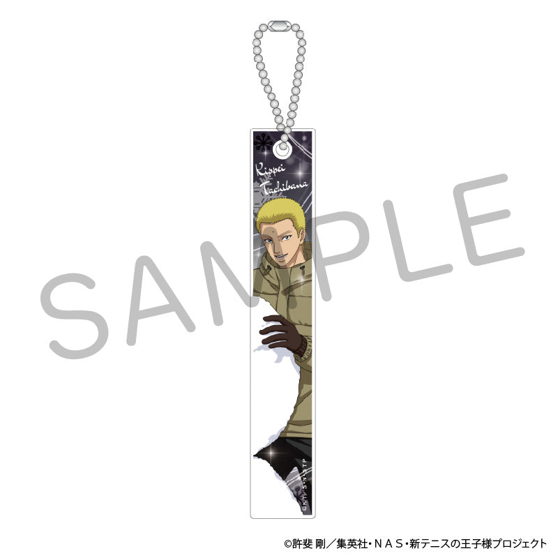 (Goods - Key Chain) The Prince of Tennis II Acrylic Bar Keychain - Playing in Snow Ver. - Kippei Tachibana [Jump Festa 2025]