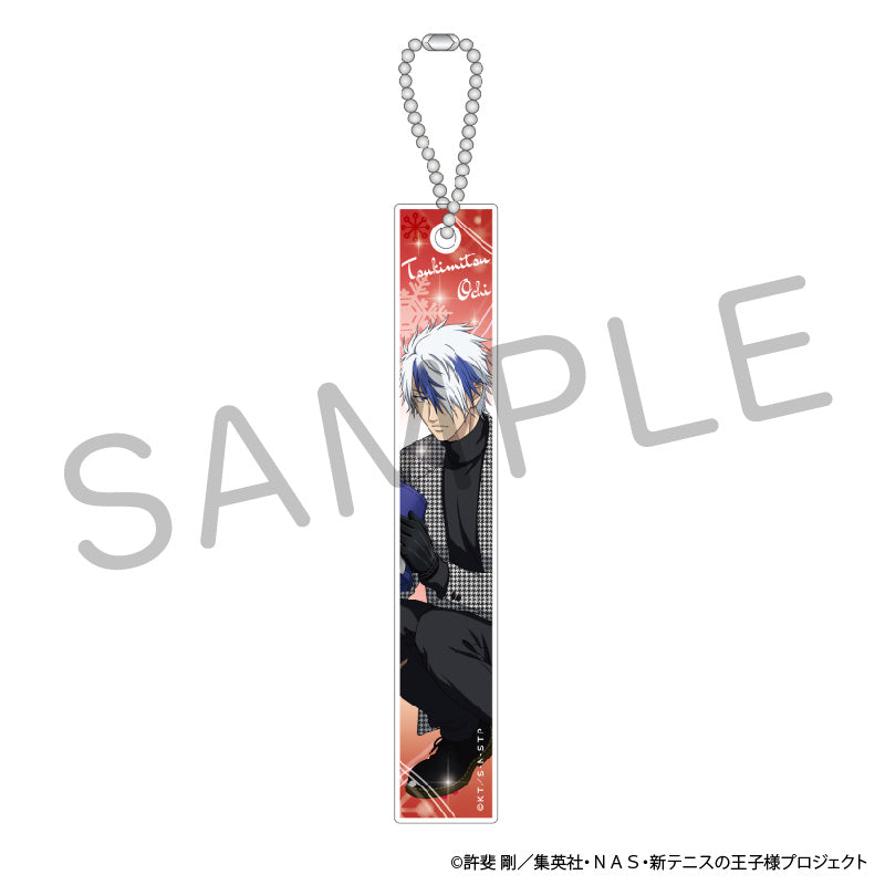 (Goods - Key Chain) The Prince of Tennis II Acrylic Bar Keychain - Playing in Snow Ver. - Tsukimitsu Ochi [Jump Festa 2025]