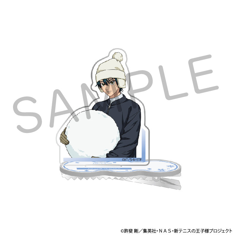 (Goods - Hair Clip) The Prince of Tennis II Charanoru Hair Clip - Playing in Snow Ver. - Ryoma Echizen [Jump Festa 2025]