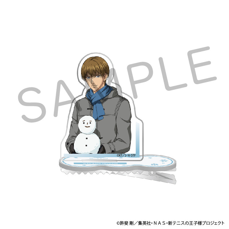 (Goods - Hair Clip) The Prince of Tennis II Charanoru Hair Clip - Playing in Snow Ver. - Wakashi Hiyoshi [Jump Festa 2025]