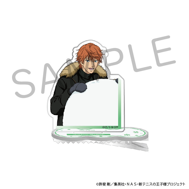 (Goods - Hair Clip) The Prince of Tennis II Charanoru Hair Clip - Playing in Snow Ver. - Kiyosumi Sengoku [Jump Festa 2025]