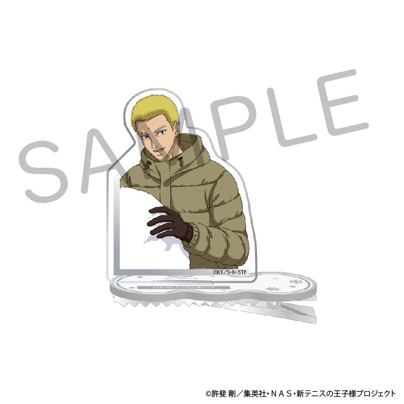 (Goods - Hair Clip) The Prince of Tennis II Charanoru Hair Clip - Playing in Snow Ver. - Kippei Tachibana [Jump Festa 2025]