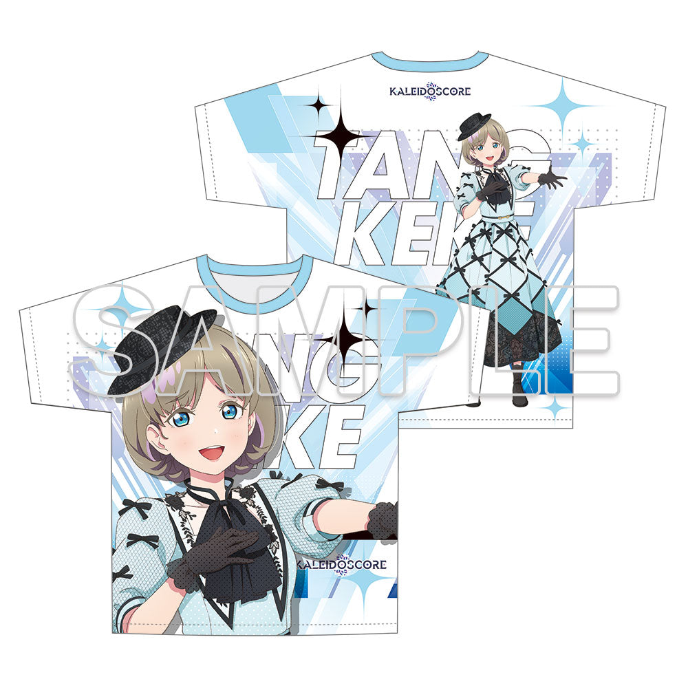 (Goods - Shirt) Love Live! Superstar!! Full Graphic T-shirt Music-Talk-Teamwork! Prime Adventure!! Ver. Keke Tang