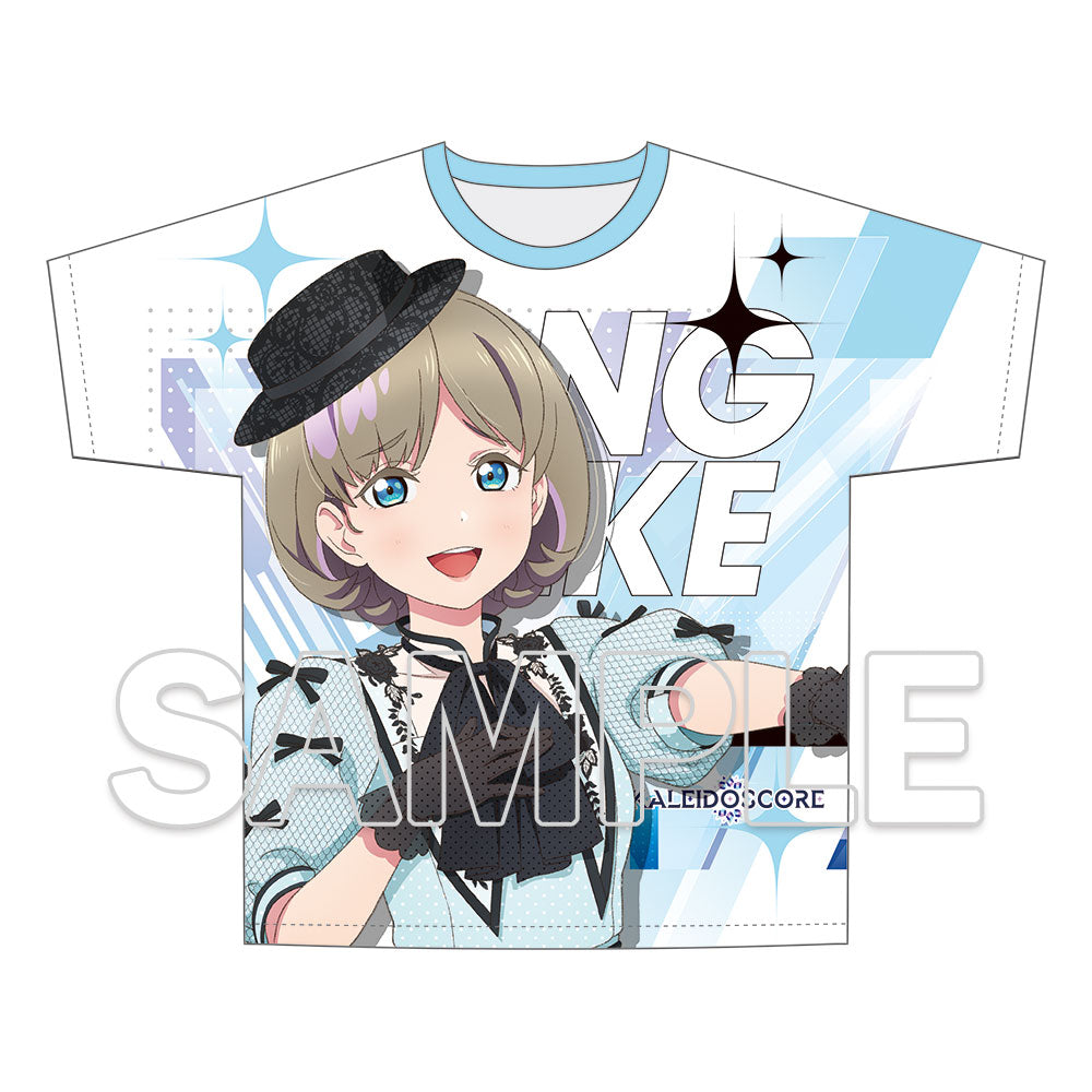 (Goods - Shirt) Love Live! Superstar!! Full Graphic T-shirt Music-Talk-Teamwork! Prime Adventure!! Ver. Keke Tang