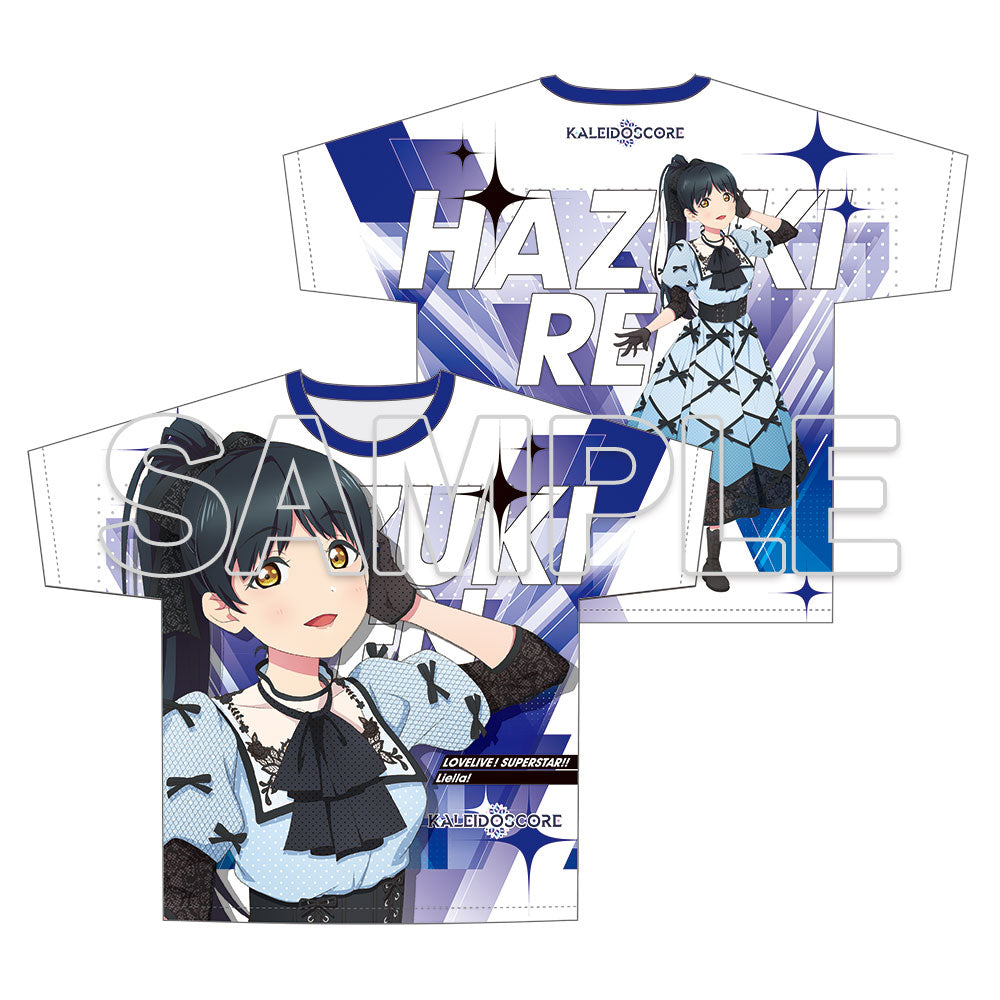 (Goods - Shirt) Love Live! Superstar!! Full Graphic T-shirt Music-Talk-Teamwork! Prime Adventure!! Ver. Ren Hazuki