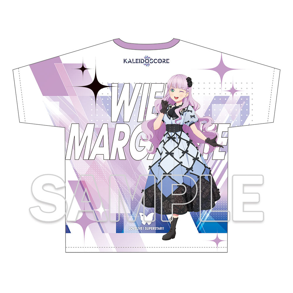 (Goods - Shirt) Love Live! Superstar!! Full Graphic T-shirt Music-Talk-Teamwork! Prime Adventure!! Ver. Wien Margarete