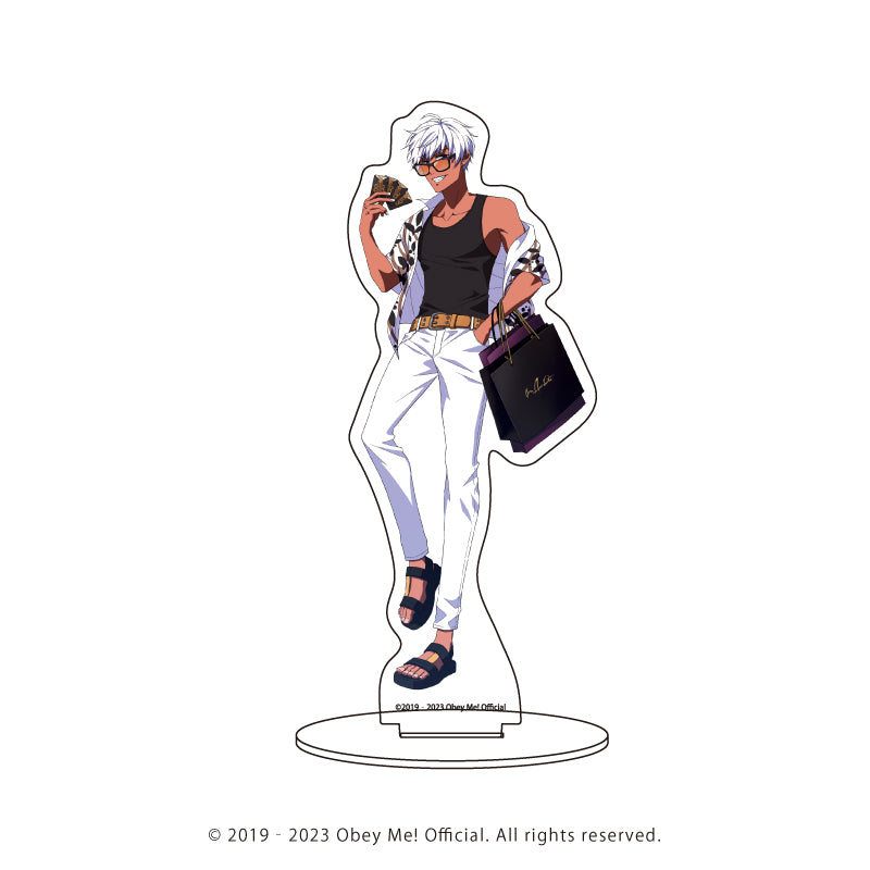 (Goods - Stand Pop) Character Acrylic Figure Obey Me! 51 / Mammon Summer Outfit ver. (Exclusive Art)