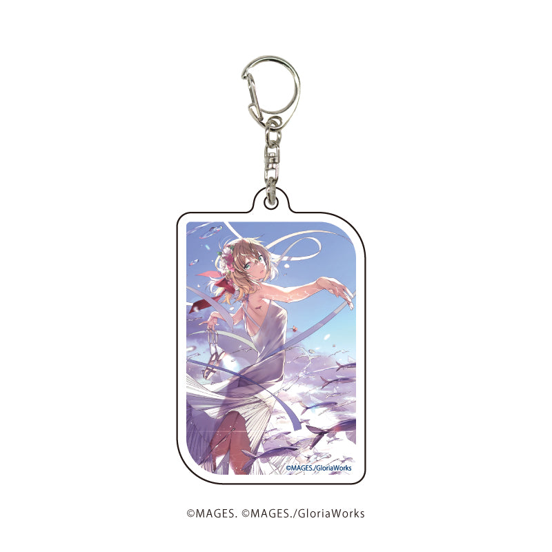 (1BOX=7)(Goods - Key Chain) Acrylic Key Chain Memories Off Series 01