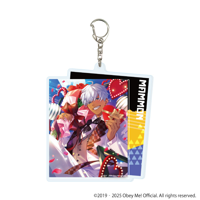 (Goods - Key Chain) Obey Me! Nightbringer Big Acrylic Key Chain 09 - Mammon (Official Art)