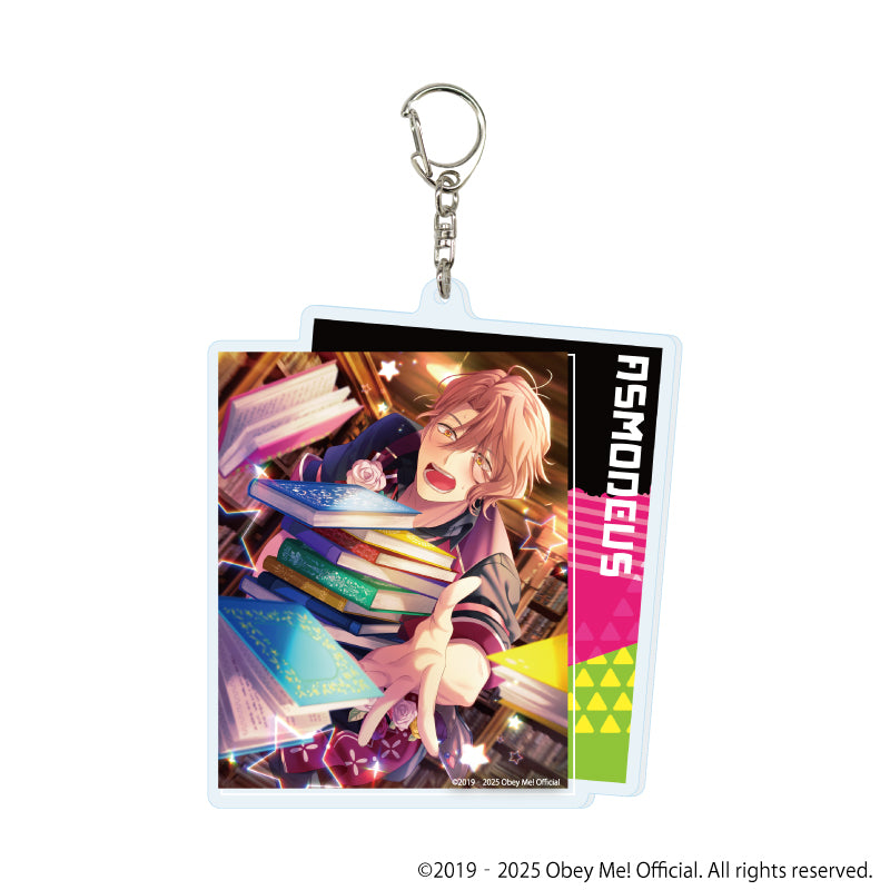 (Goods - Key Chain) Obey Me! Nightbringer Big Acrylic Key Chain 12 - Asmodeus (Official Art)