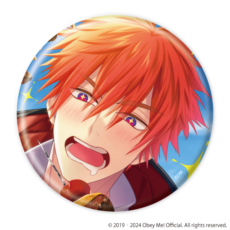 (1BOX=7)(Goods - Badge) Obey Me! Nightbringer Button Badge 14 (Official Art)