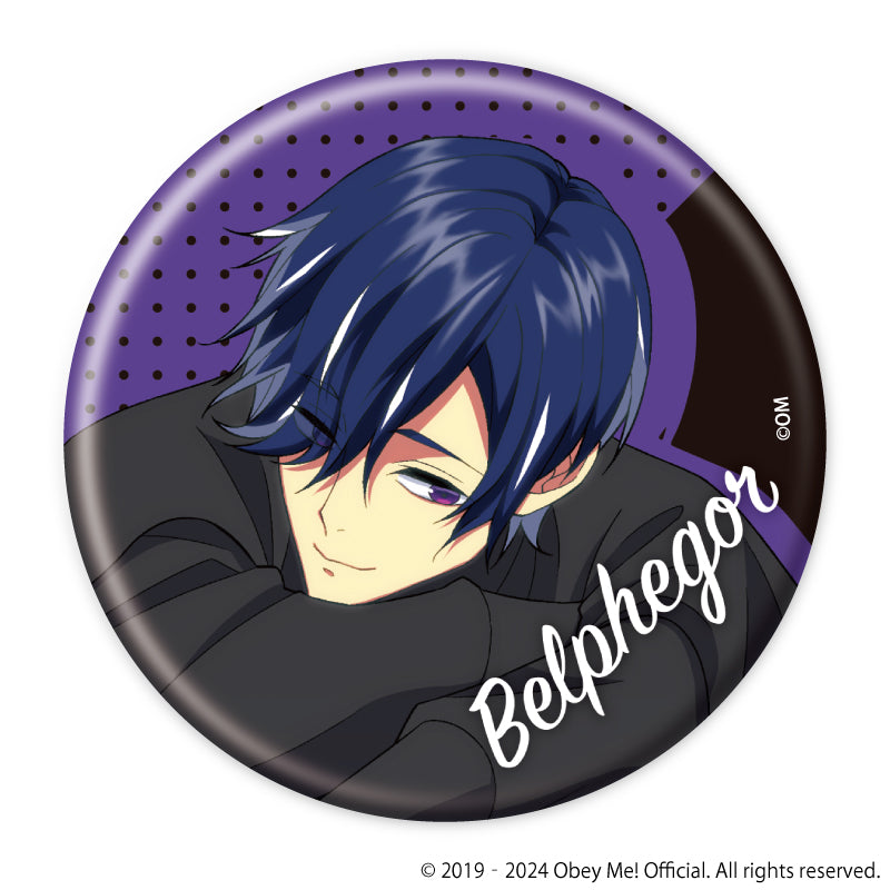 (1BOX=7)(Goods - Badge) Obey Me! Button Badge 16 - Pajamas Ver. (feat. Exclusive Art)