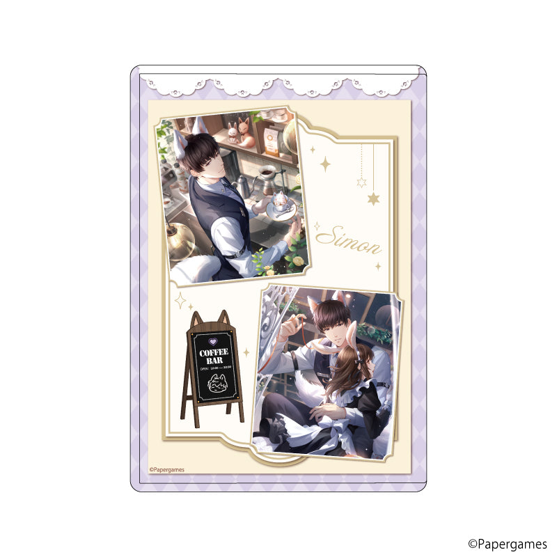 (Goods - Accessory Case) Mr. Love: Queen's Choice Chara Clear Case "Love & Producer ~ EVOL x LOVE ~" 07 Lucien: Bumping Into a Fox  (Official Art)