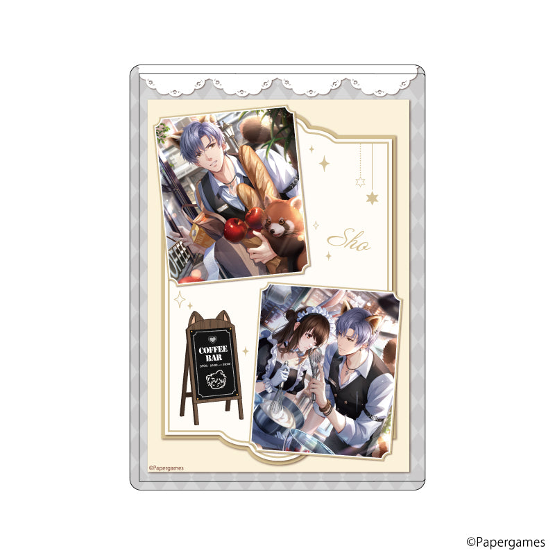 (Goods - Accessory Case) Mr. Love: Queen's Choice Chara Clear Case "Love & Producer ~ EVOL x LOVE ~" 08 Shaw: Red Panda Invasion (Official Art)