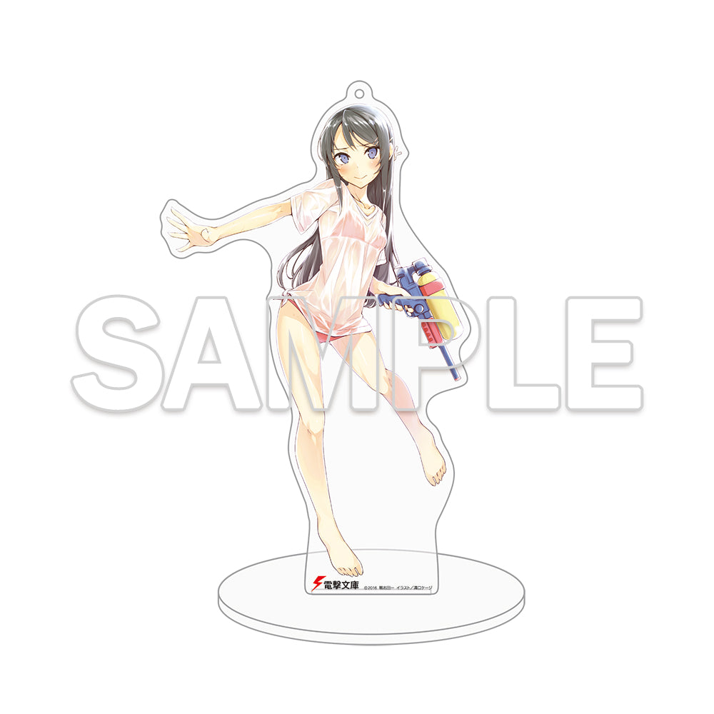 (Goods - Stand Pop) Dengeki Bunko Acrylic Mascot - Rascal Does Not Dream [Series 10th Anniversary Rerelease Edition]