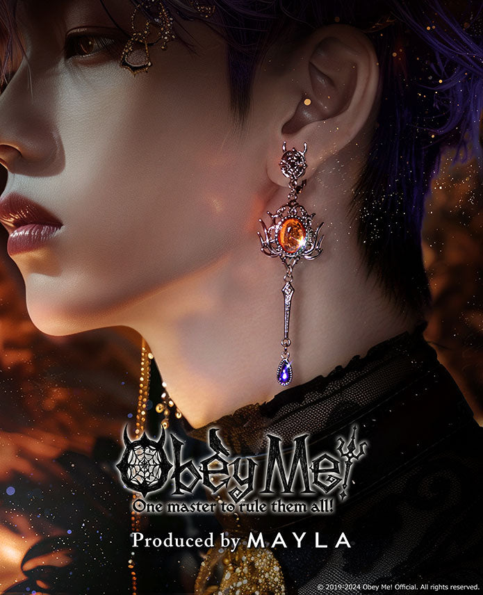 (Goods - Accessory) Obey Me! ICONIQUE EAR OBJET [Leviathan/Clip-On Earring]