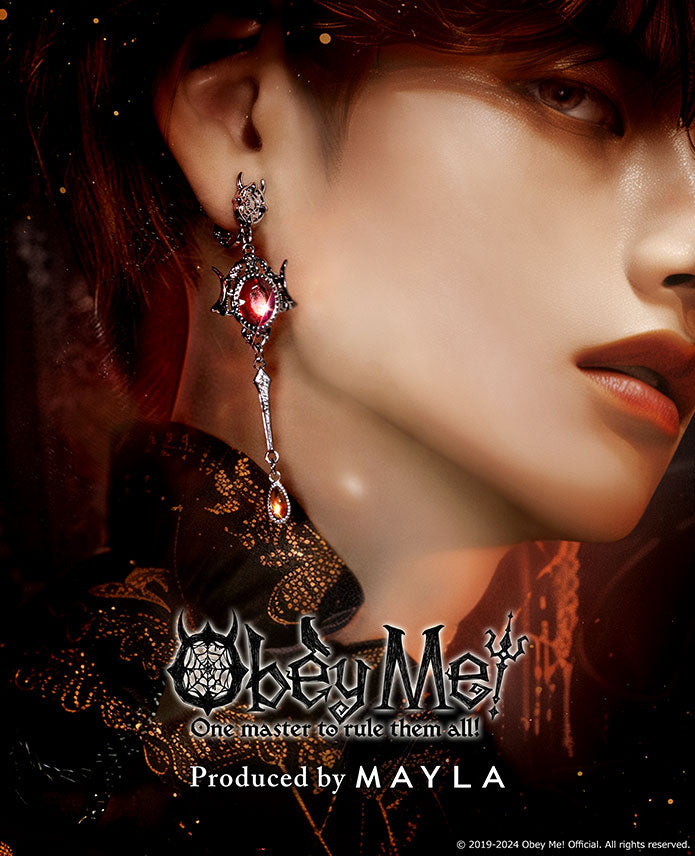 (Goods - Accessory) Obey Me! ICONIQUE EAR OBJET [Beelzebub/Clip-On Earring]