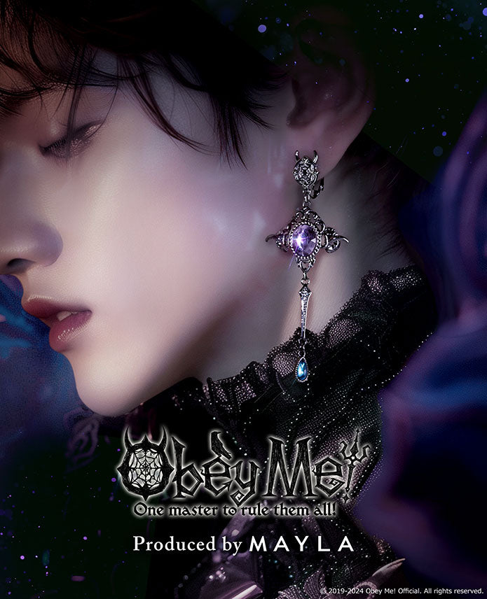 (Goods - Accessory) Obey Me! ICONIQUE EAR OBJET [Belphegor/Clip-On Earring]