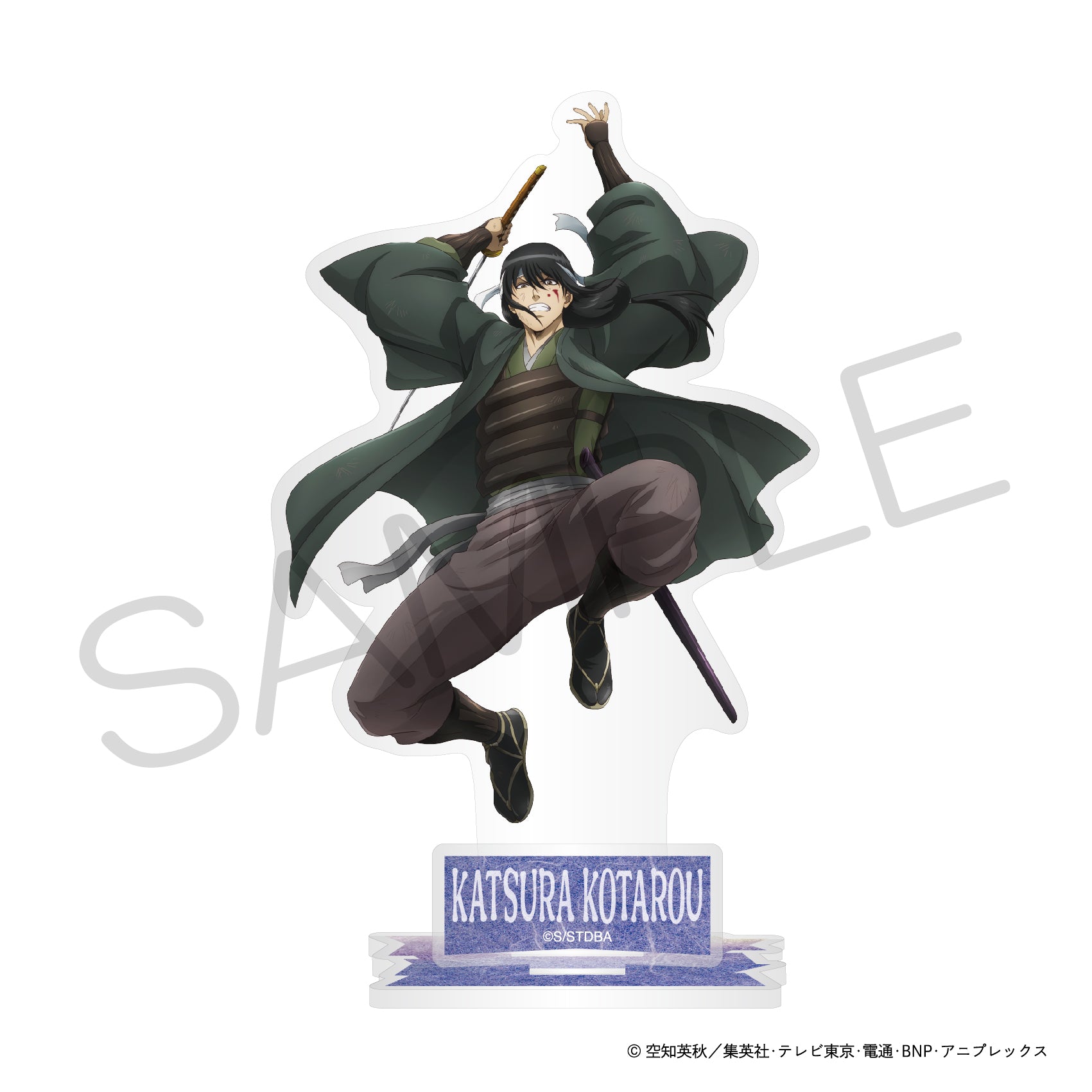 (Goods - Stand Pop) Gintama Acrylic Stand - Combat Ver. - Kotaro Katsura (Joui Four Heavenly Kings) [Jump Festa 2025]