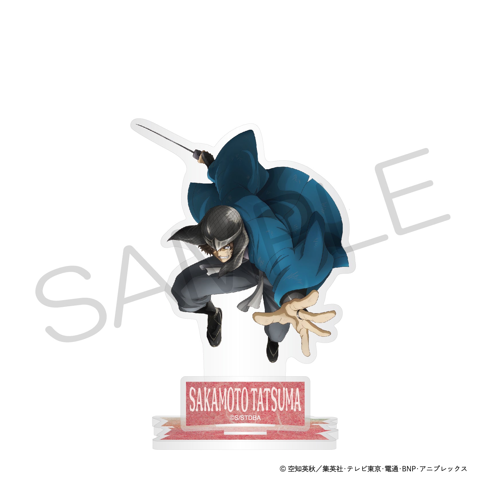 (Goods - Stand Pop) Gintama Acrylic Stand - Combat Ver. - Tatsuma Sakamoto (Joui Four Heavenly Kings) [Jump Festa 2025]