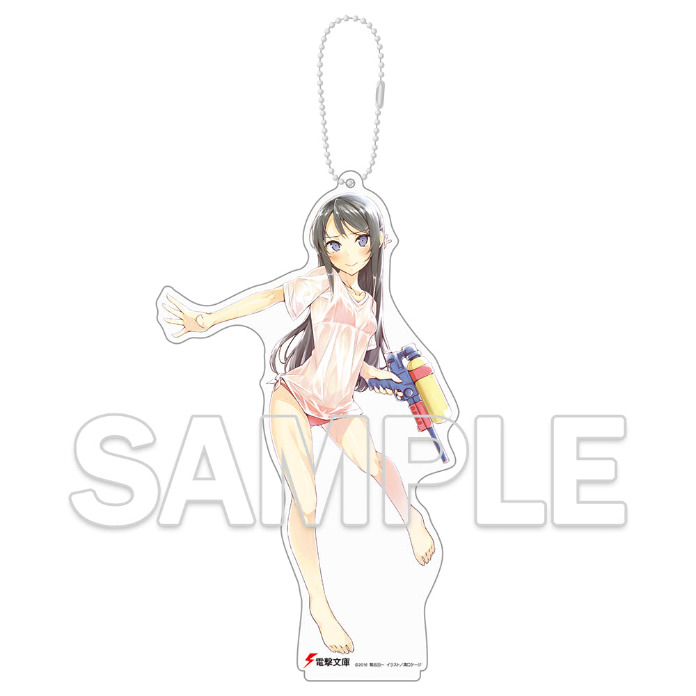 (Goods - Stand Pop) Dengeki Bunko Acrylic Mascot - Rascal Does Not Dream [Series 10th Anniversary Rerelease Edition]