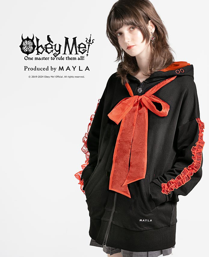 (Goods - Outerwear) Obey Me! ICONIQUE HOODIE [Beelzebub]