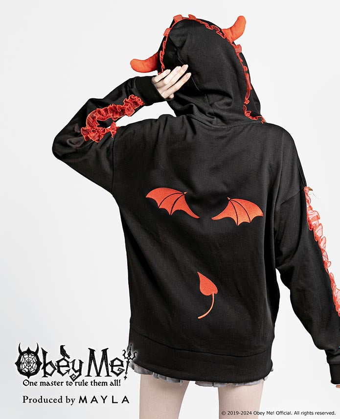 (Goods - Outerwear) Obey Me! ICONIQUE HOODIE [Beelzebub]